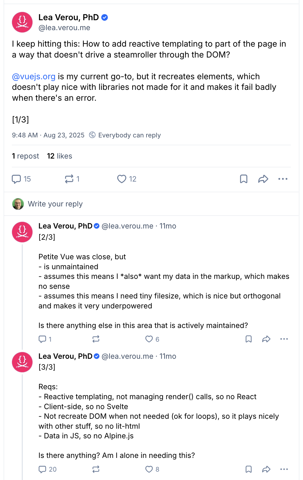 Image of Lea's Bluesky post that is linked above